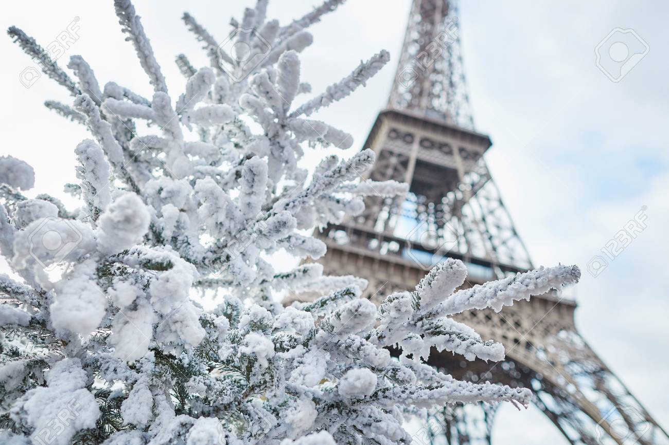 شوارع باريس تتزين بالثلج لتزداد جمالاً (صور) | مجلة الرجل