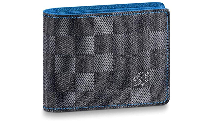 محفظة Canvas Blue Slender Wallet من أفضل محافظ LOUIS VUITTON الرجالي