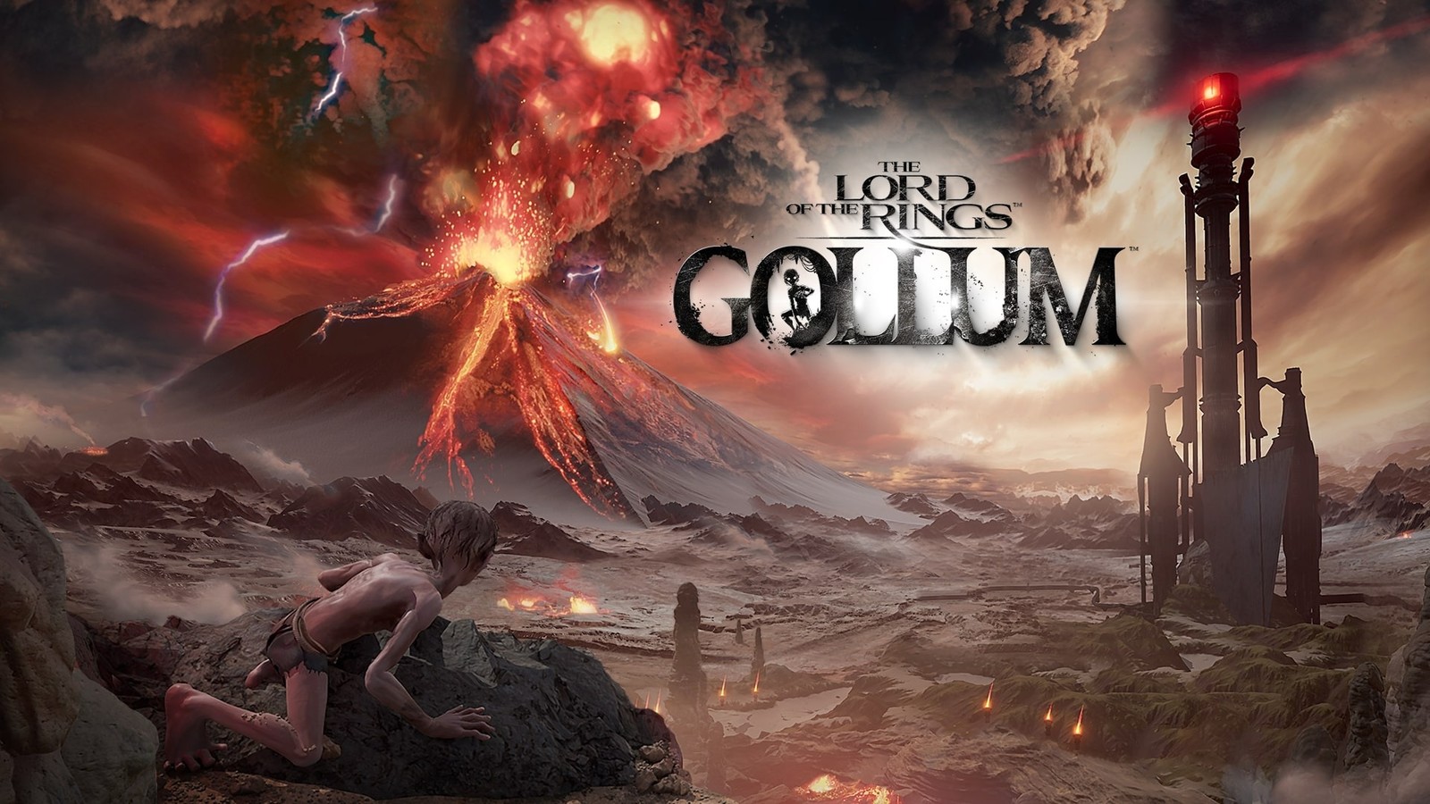 ملصق لعبة Lord of the rings Gollum - مصدر الصورة موقع سوني 